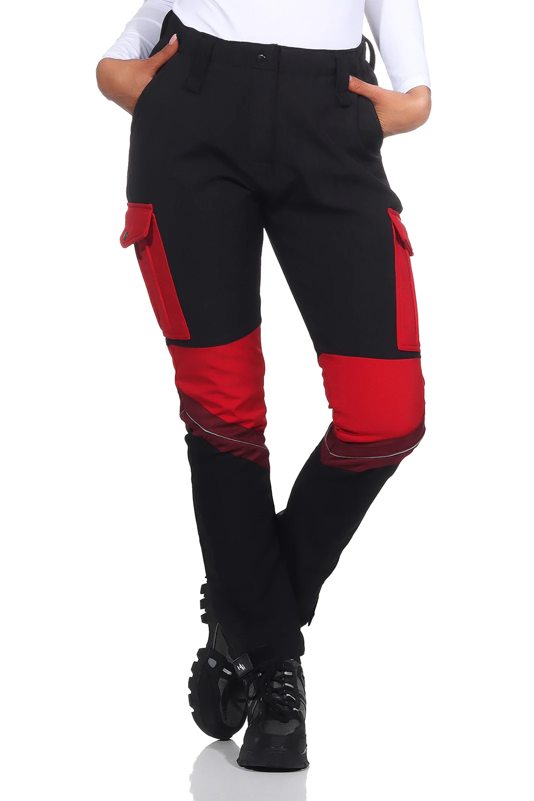 Rock Creek Damen Softshell Hose Outdoorhose D-483 - Image 10