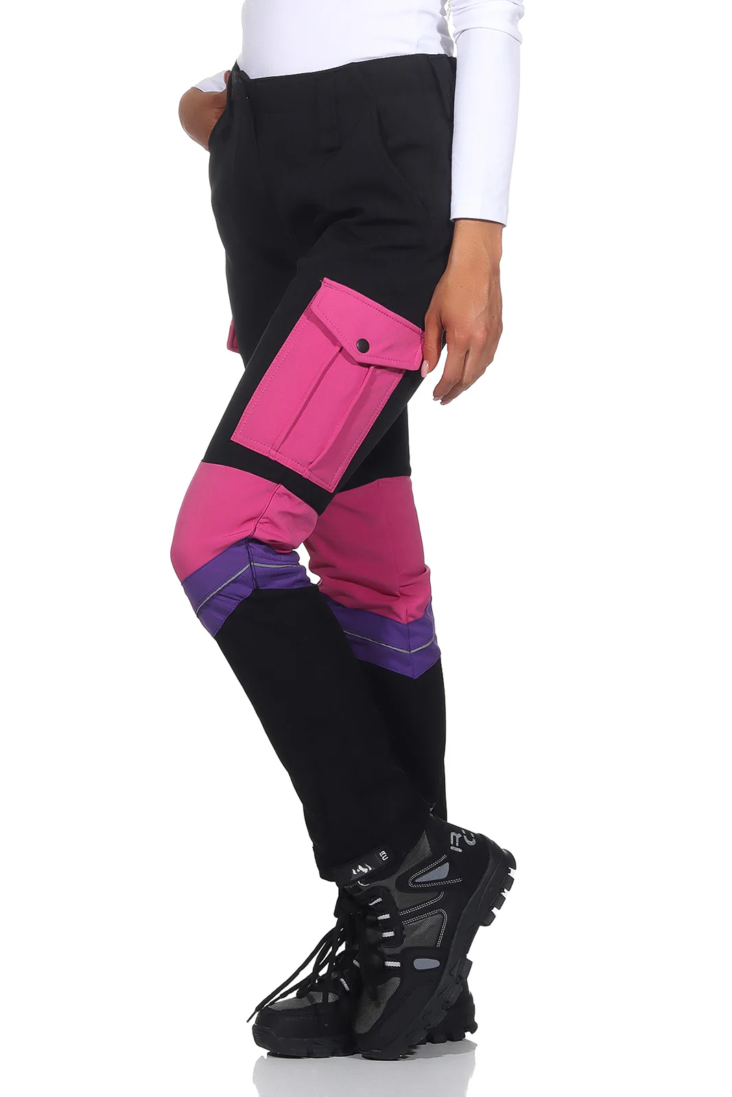Rock Creek Damen Softshell Hose Outdoorhose D-483 - Image 17