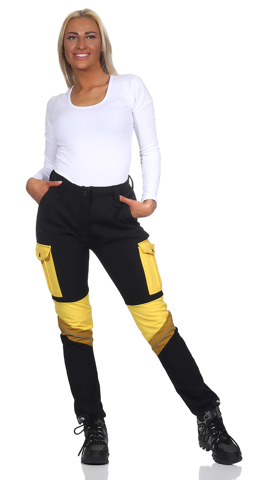 Rock Creek Damen Softshell Hose Outdoorhose D-483 - Image 33