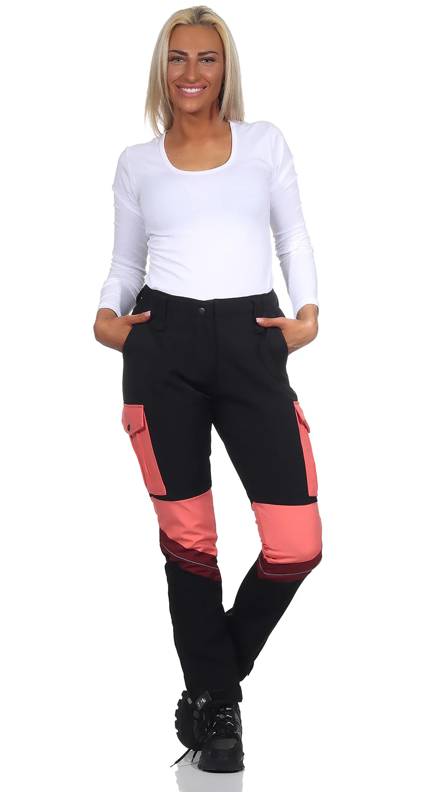 Rock Creek Damen Softshell Hose Outdoorhose D-483 - Image 9