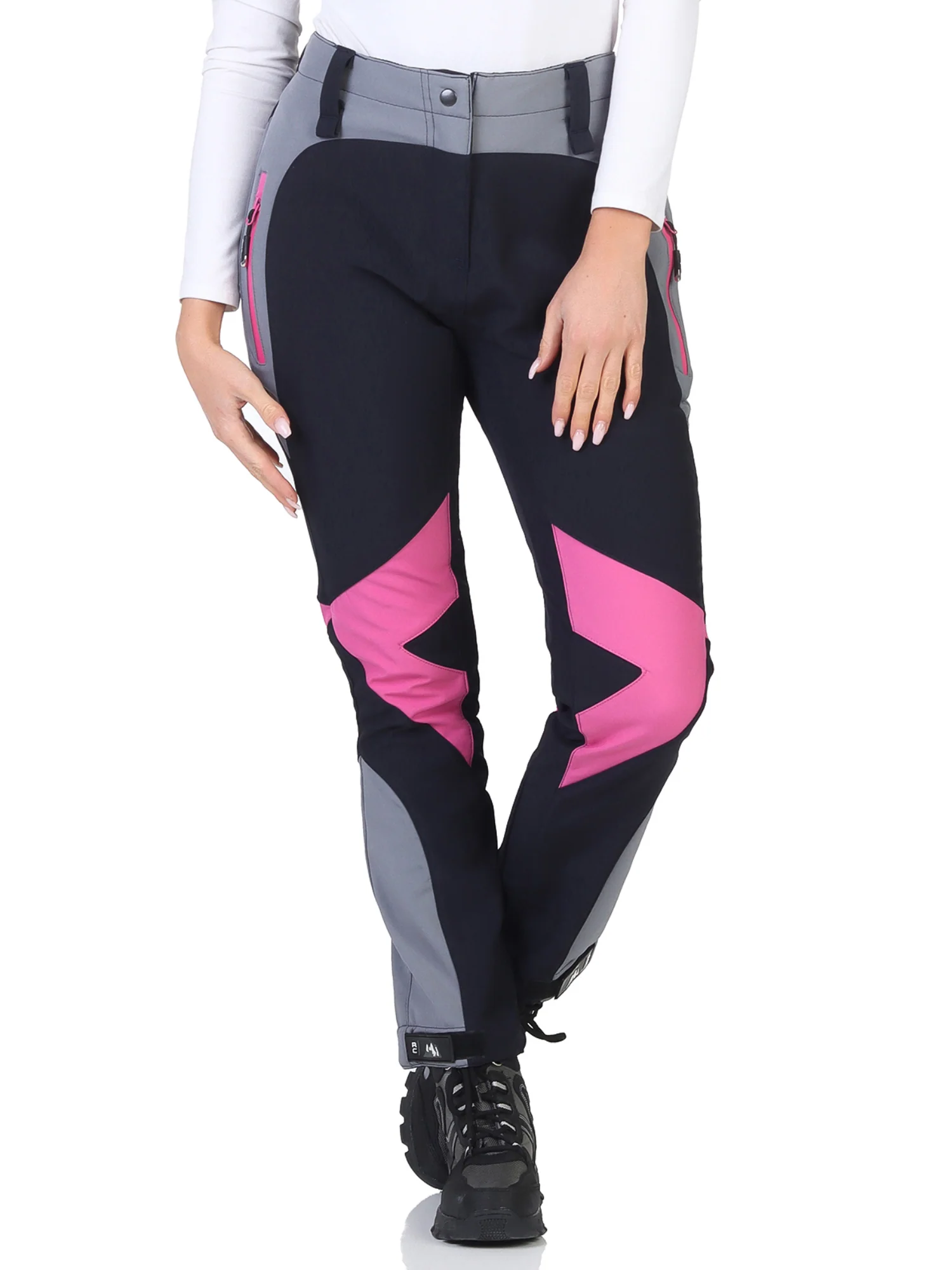 Rock Creek Damen Softshell Hose Outdoorhose D-484 - Image 2