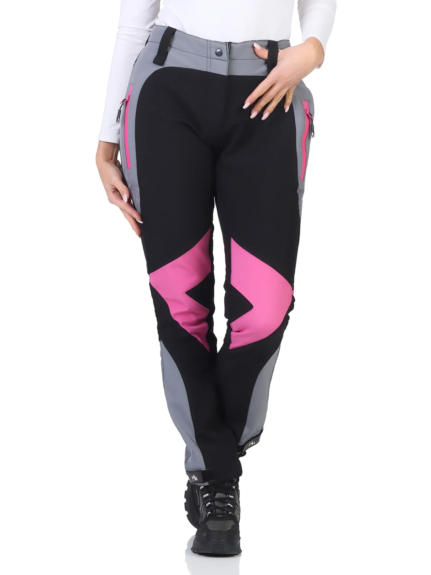 Rock Creek Damen Softshell Hose Outdoorhose D-484 - Image 25