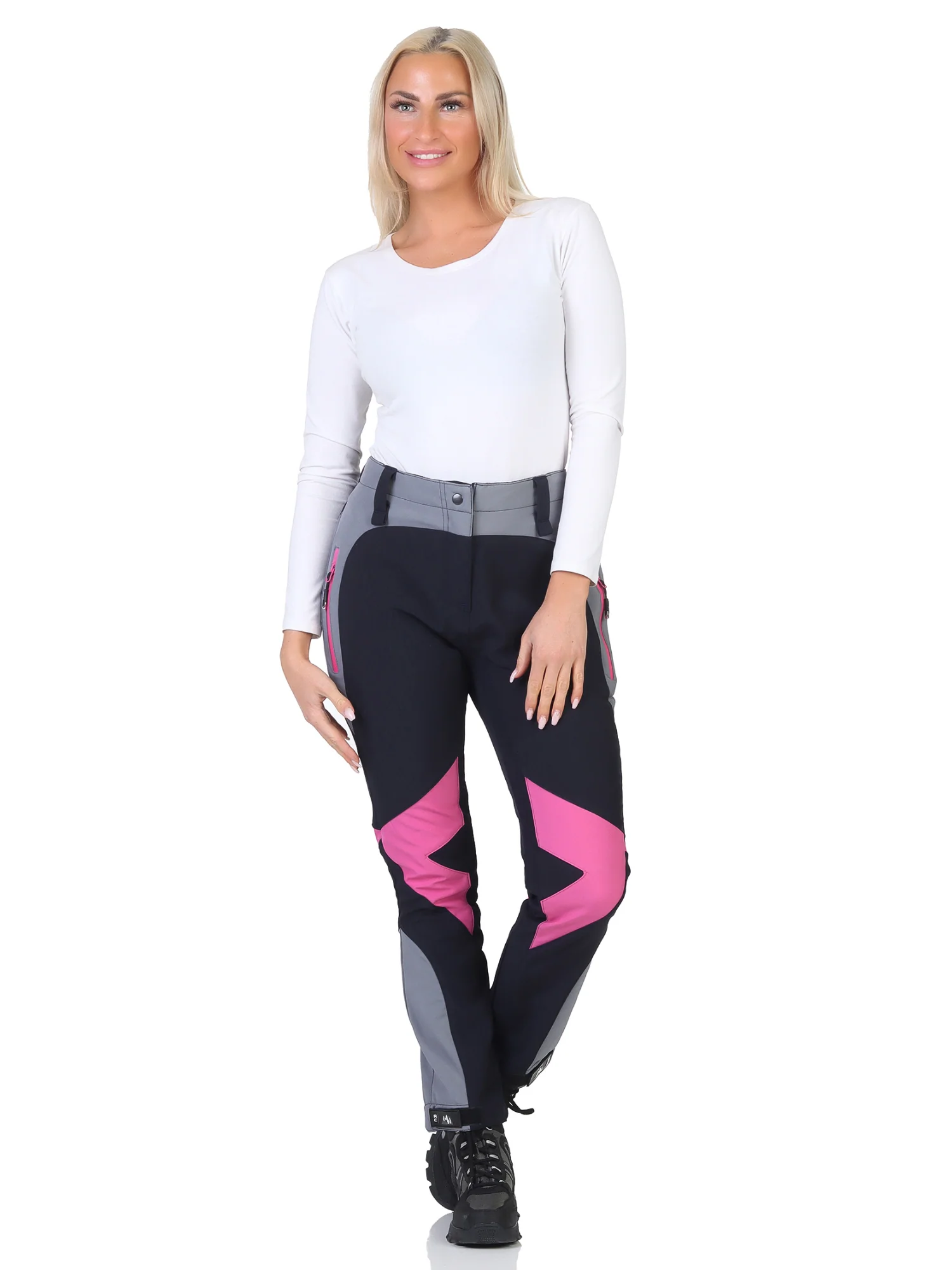 Rock Creek Damen Softshell Hose Outdoorhose D-484 - Image 5