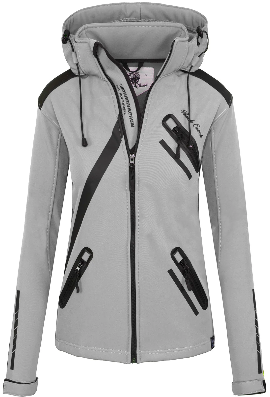 Rock Creek Damen Softshell Jacke mit Kapuze D-371 - Image 2
