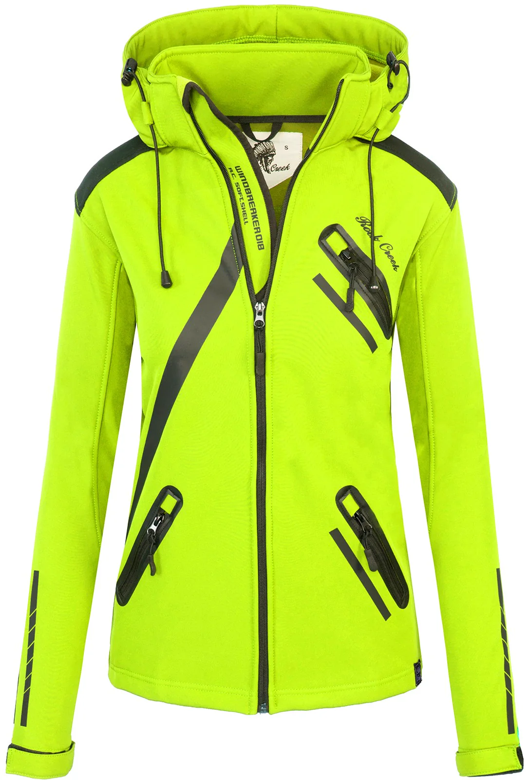 Rock Creek Damen Softshell Jacke mit Kapuze D-371 - Image 5