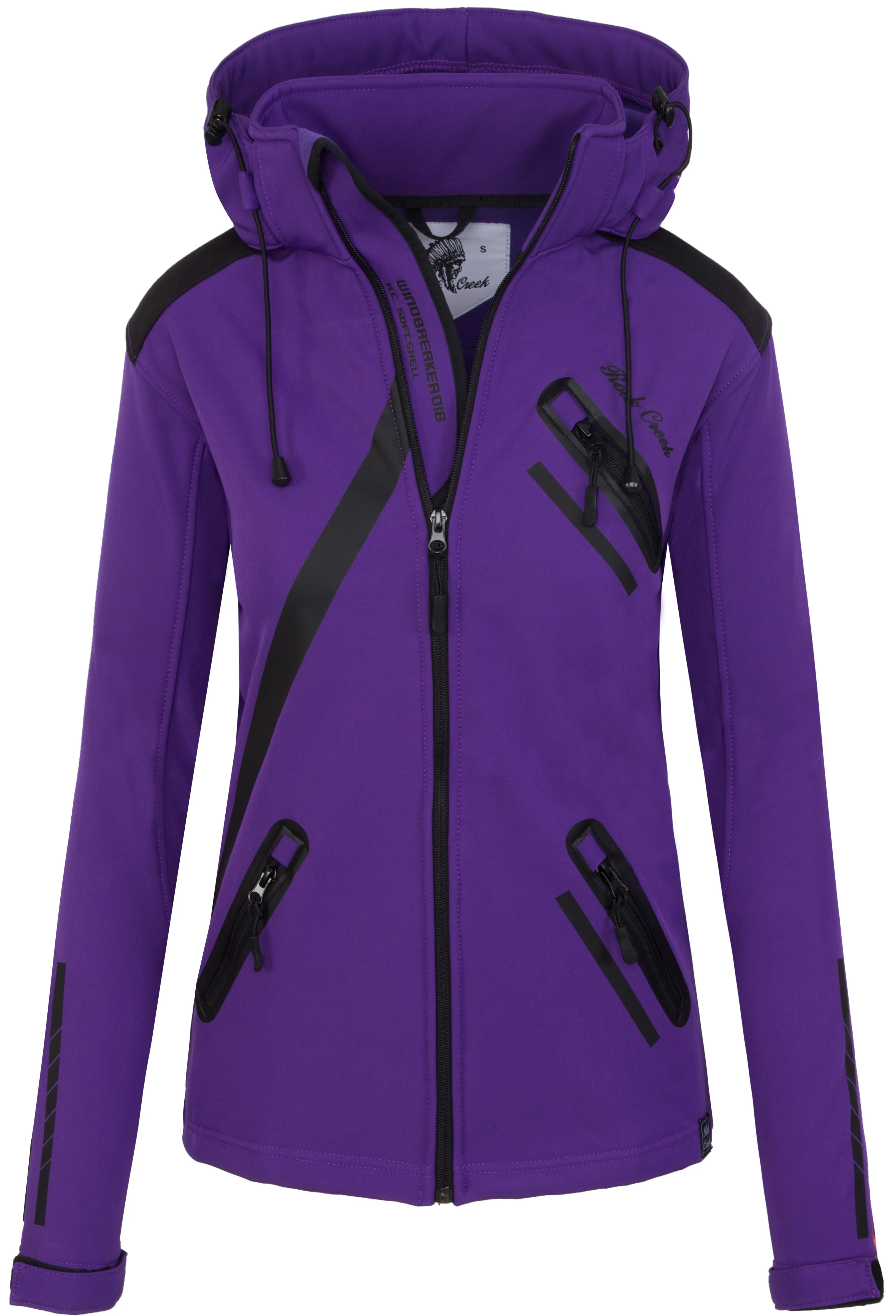 Rock Creek Damen Softshell Jacke mit Kapuze D-371 - Image 7