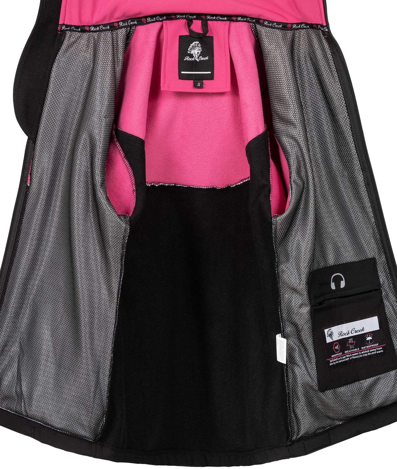 Rock Creek Damen Softshell Jacke Windbreaker D-442 - Image 9