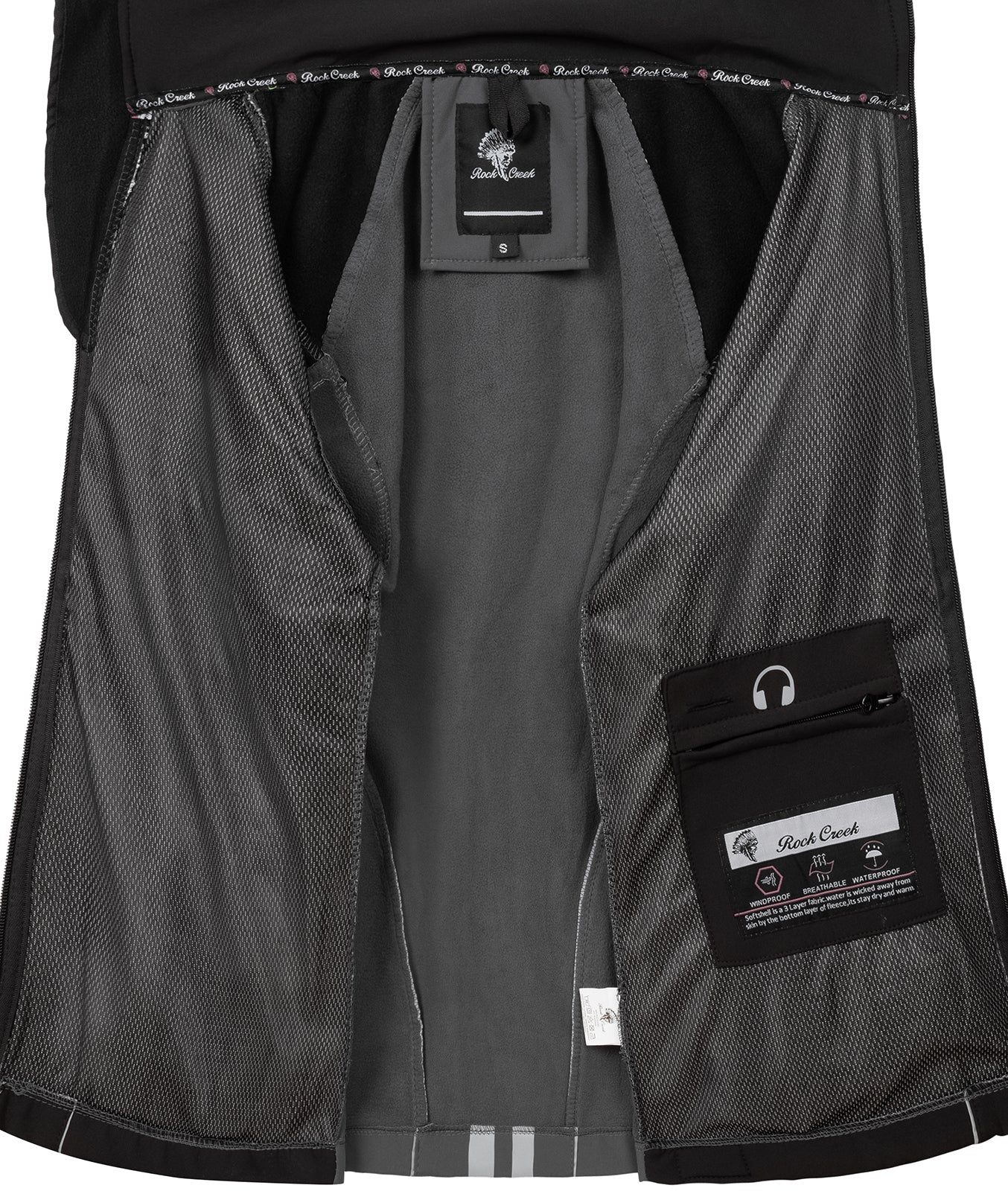 Rock Creek Damen Softshell Jacke Windbreaker D-464 - Image 6