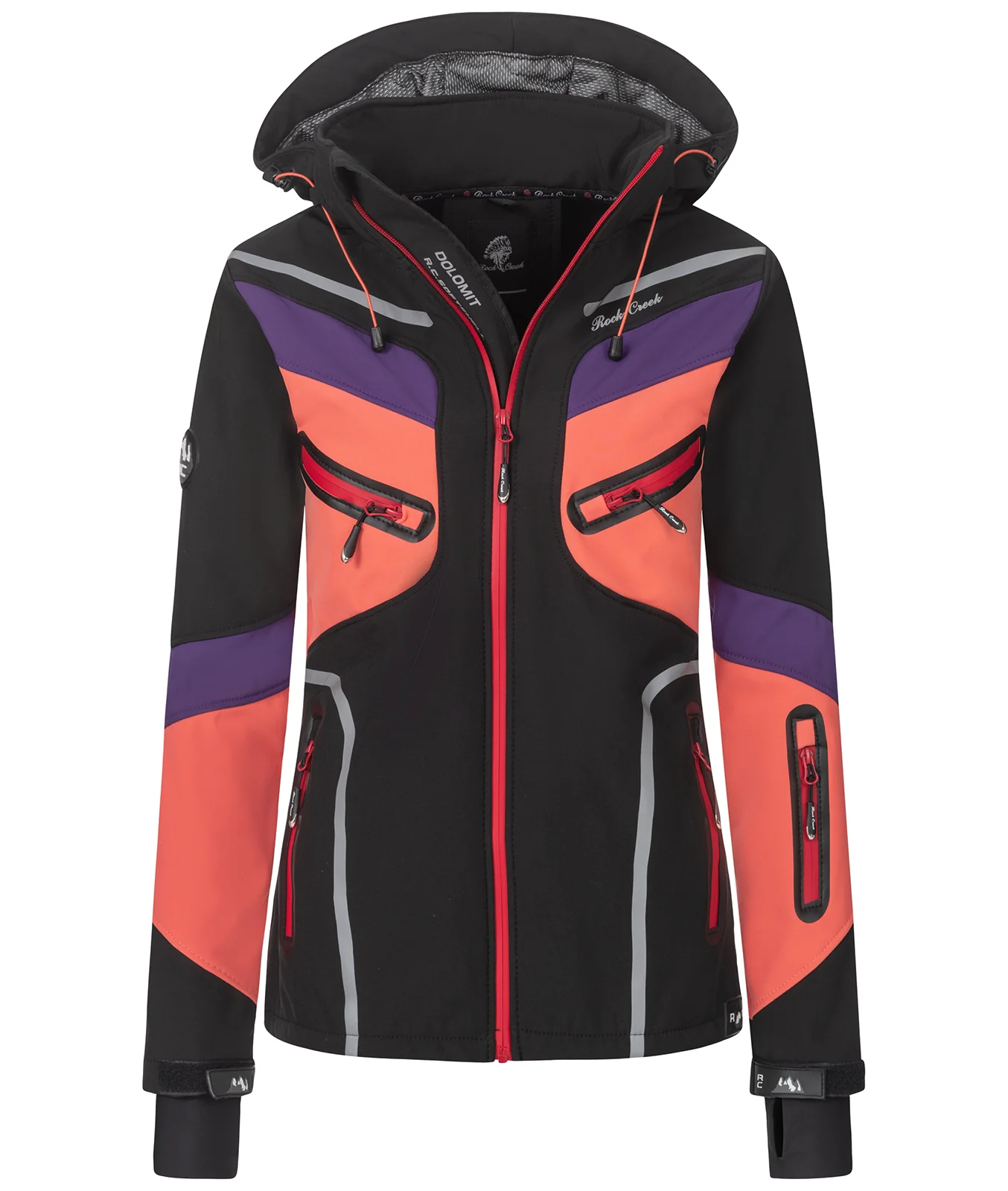 Rock Creek Damen Softshell Jacke Windbreaker D-465 - Image 14