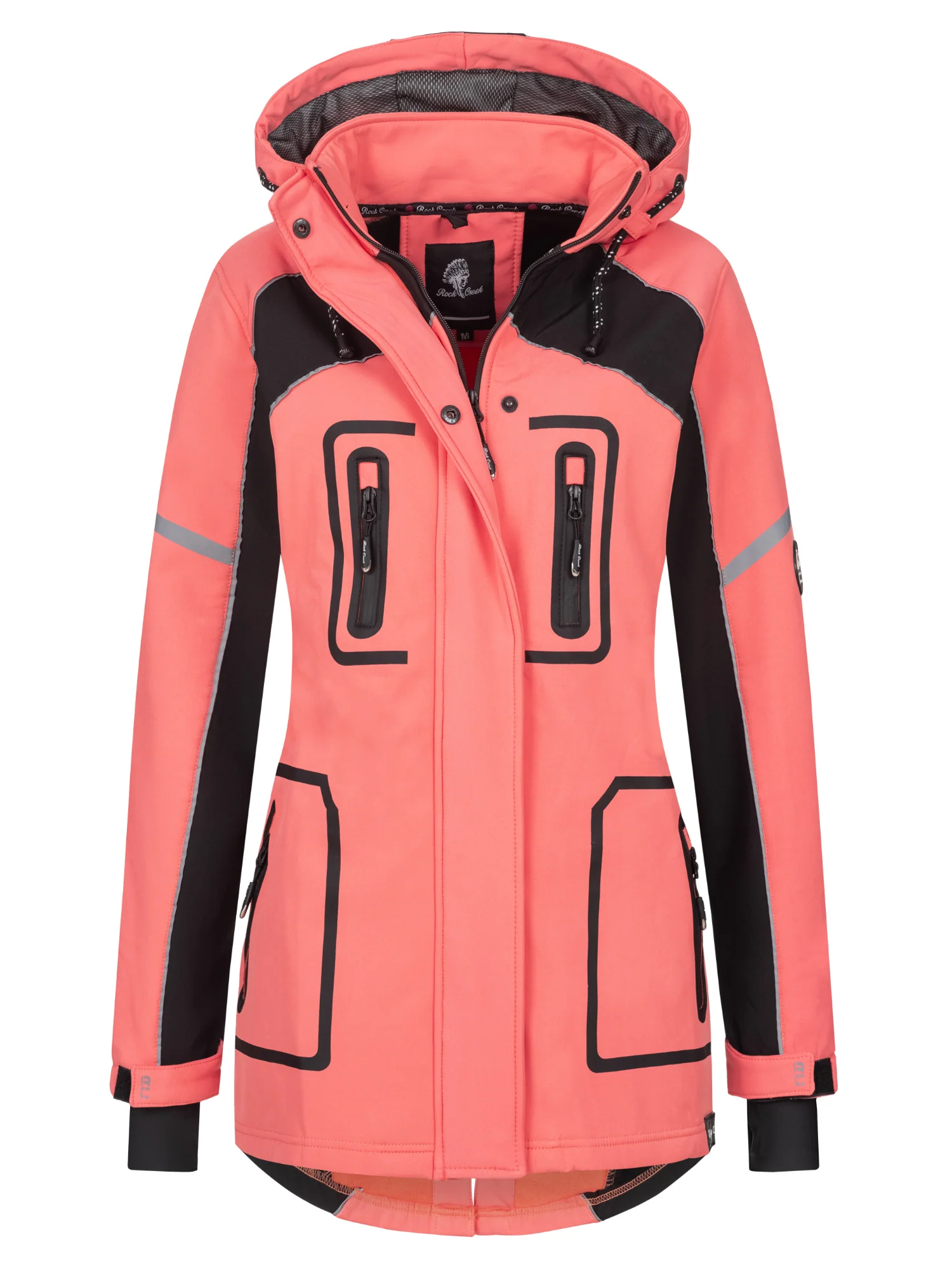 Rock Creek Damen Softshell Mantel D-497