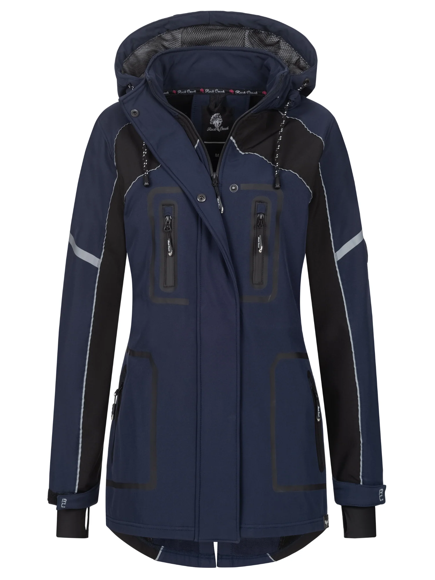 Rock Creek Damen Softshell Mantel D-497 - Image 2
