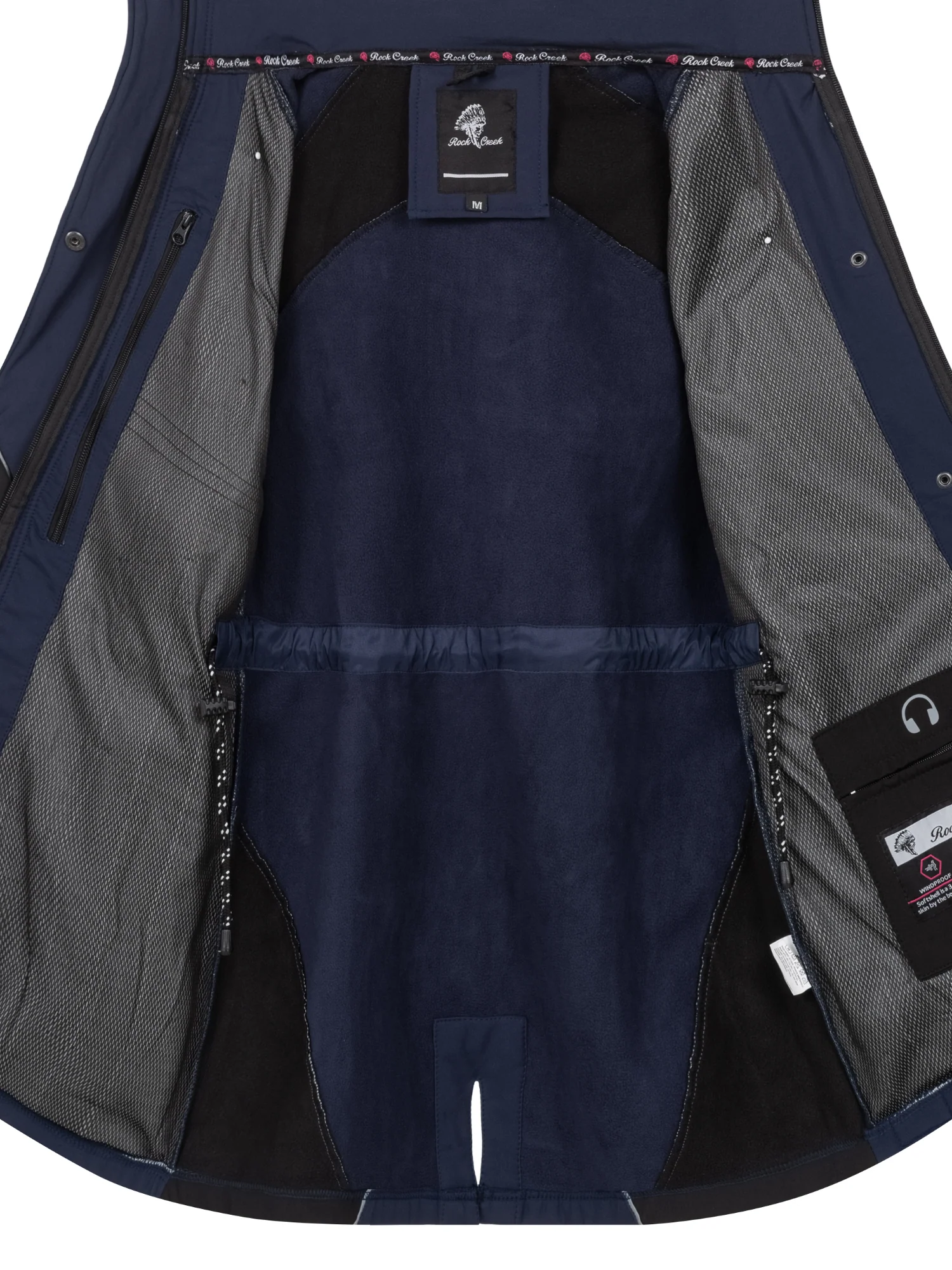 Rock Creek Damen Softshell Mantel D-497 - Image 5