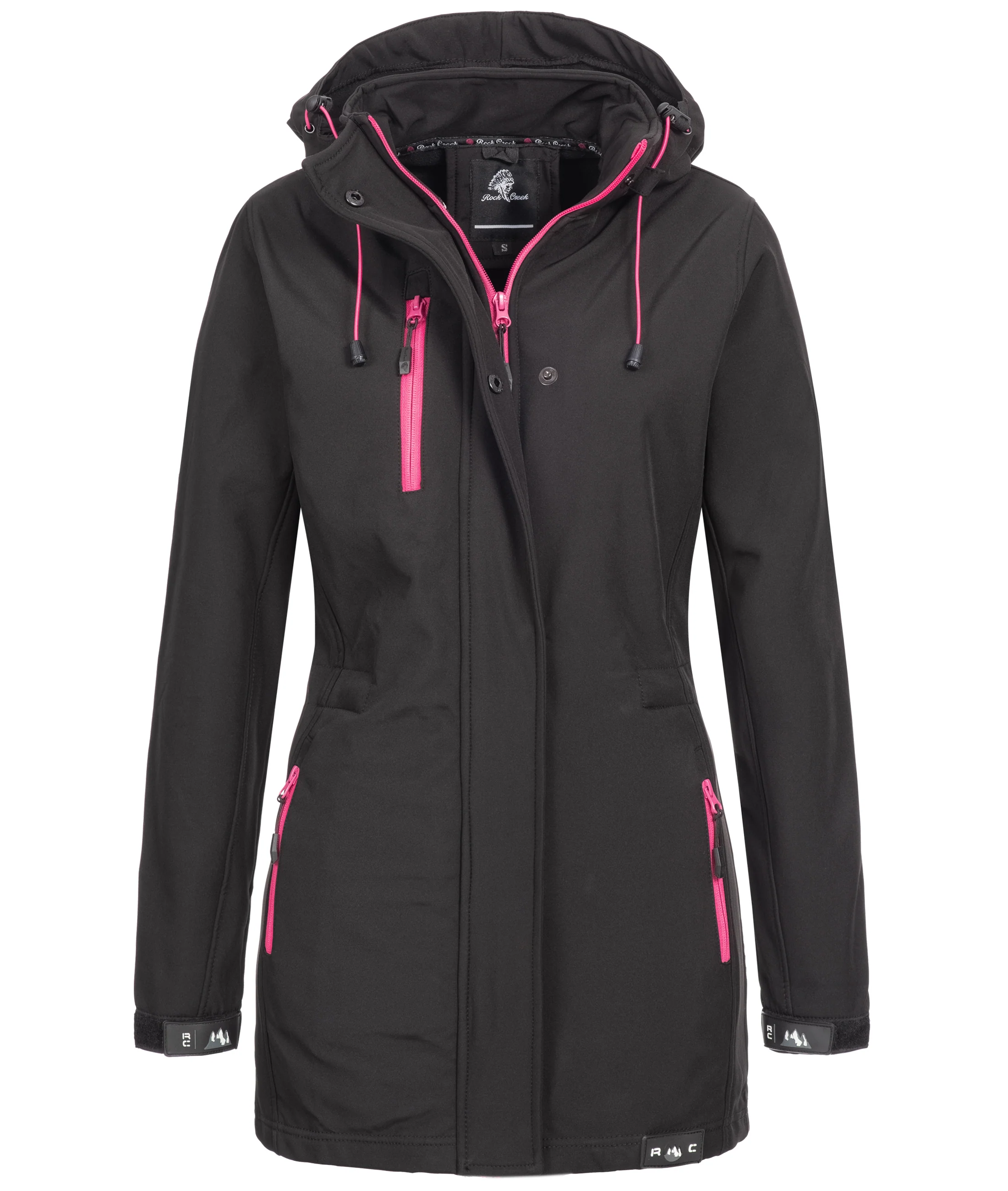Rock Creek Damen Softshell Mantel Lang D-423 - Image 29