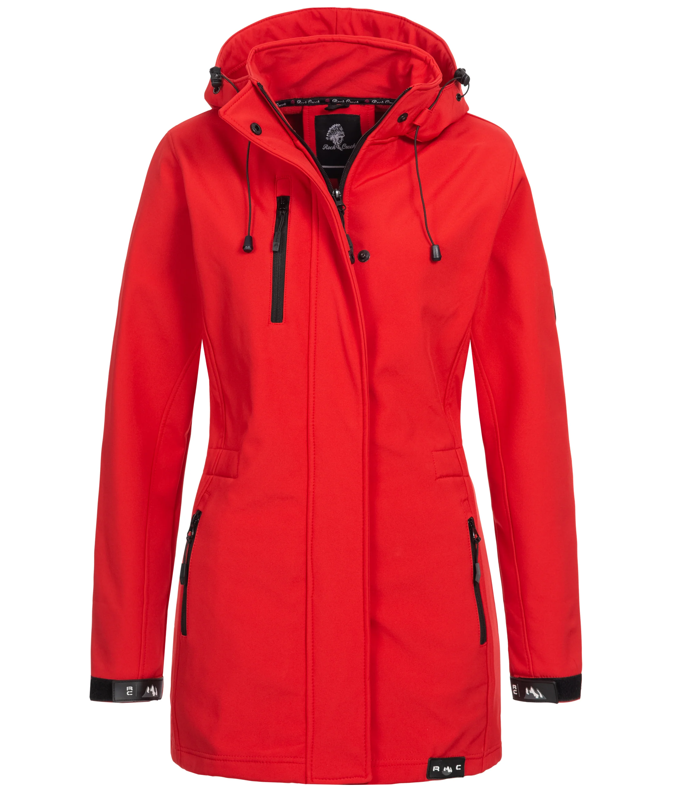 Rock Creek Damen Softshell Mantel Lang D-423 - Image 5