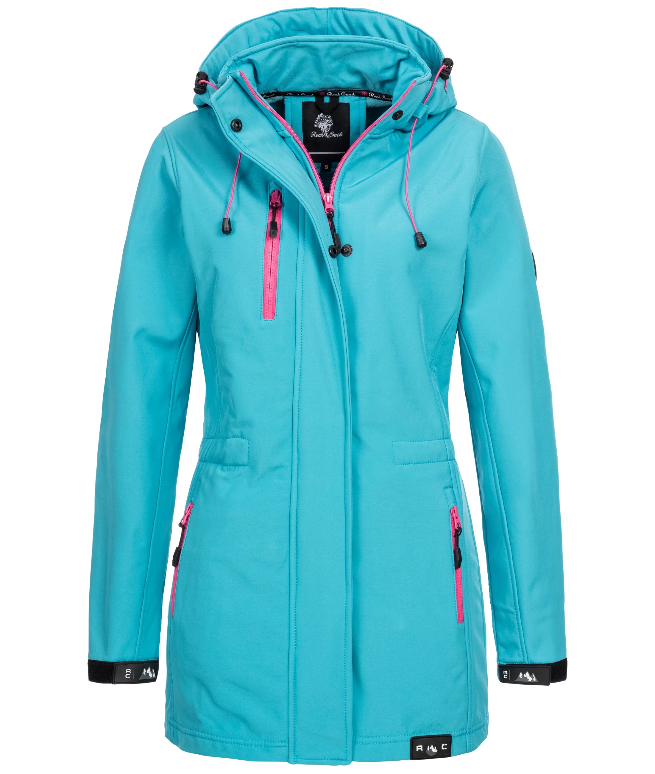 Rock Creek Damen Softshell Mantel Lang D-423 - Image 9