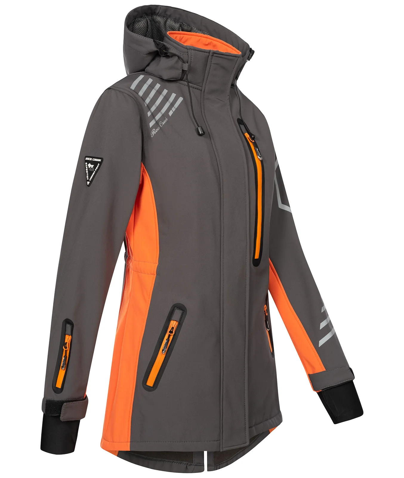 Rock Creek Damen Softshell Mantel Windbreaker D-491 - Image 2