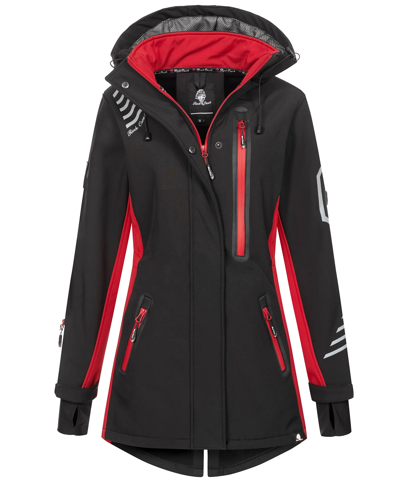 Rock Creek Damen Softshell Mantel Windbreaker D-491 - Image 21