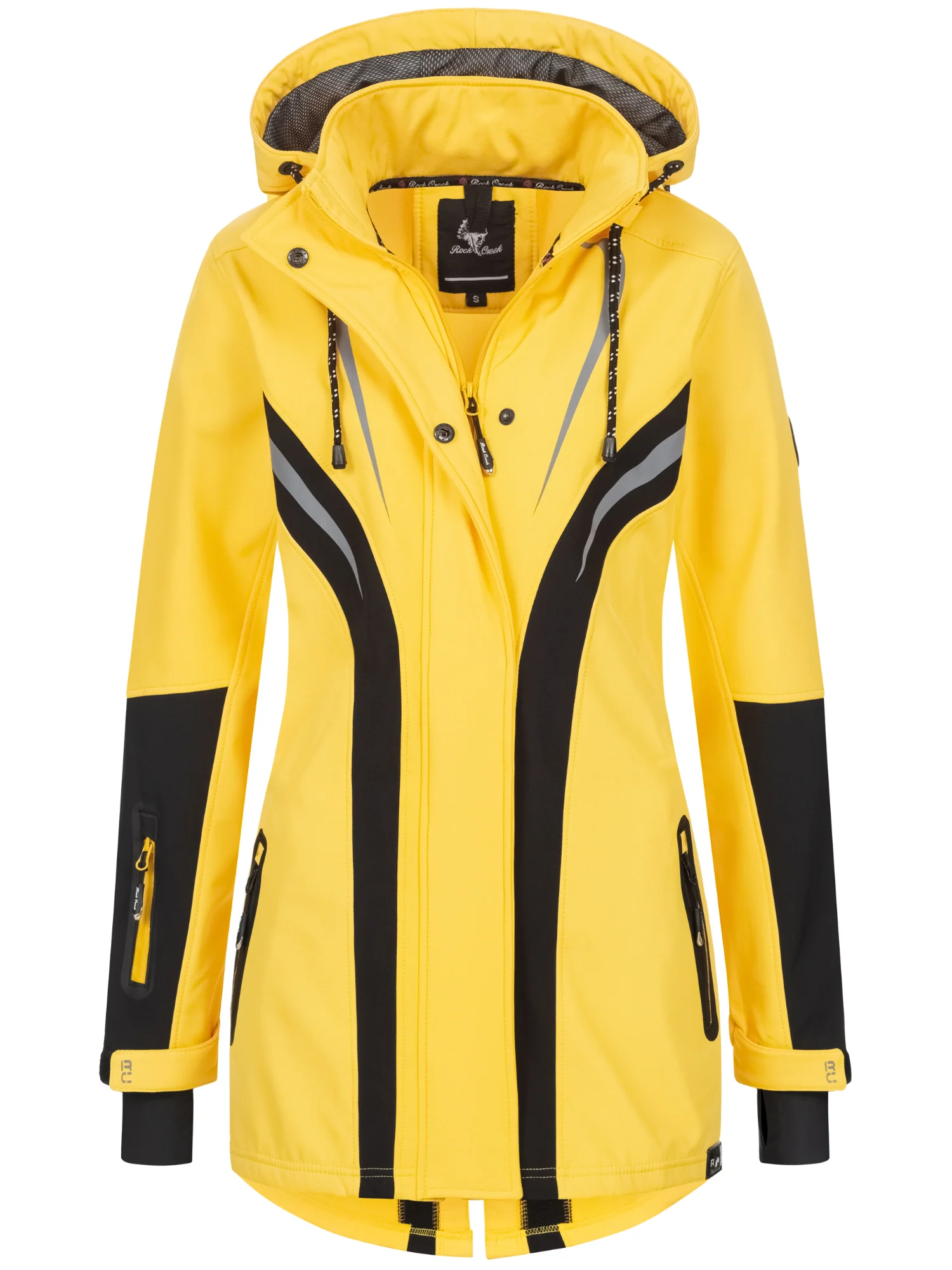 Rock Creek Damen Softshell Mantel Windbreaker D-492 - Image 15