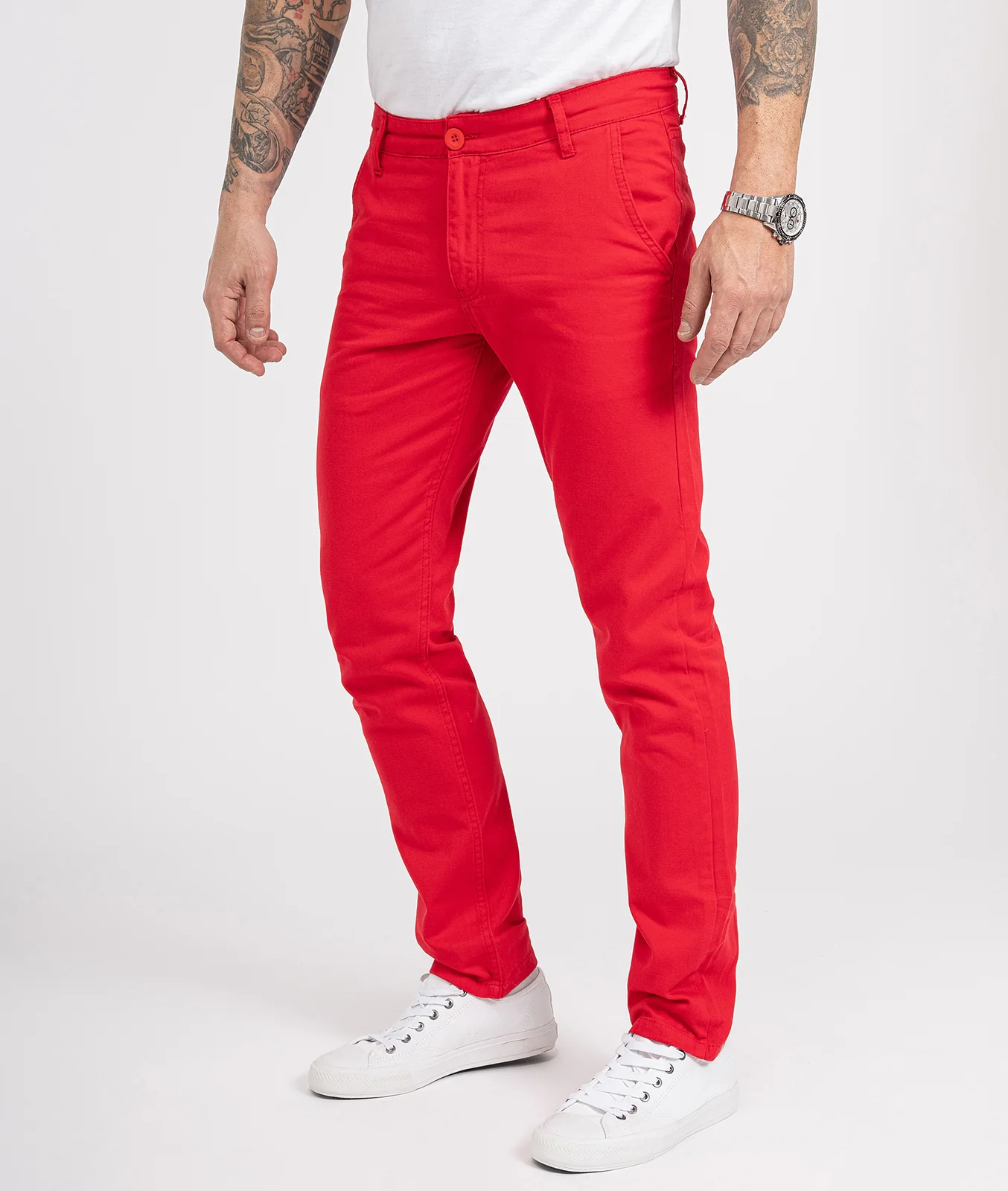 Rock Creek Herren Chino Hose Regular Fit RC-2083B - Image 5