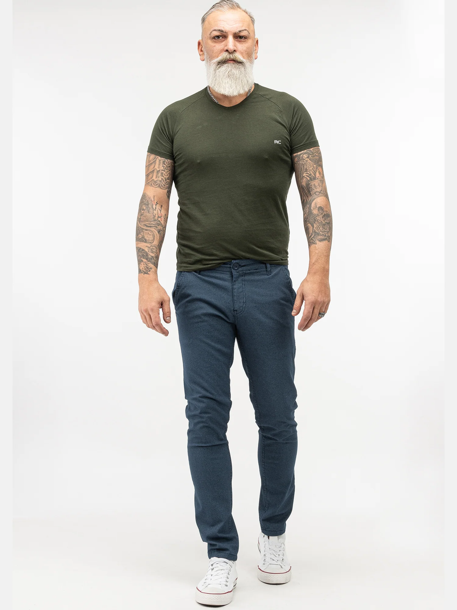Rock Creek Herren Chino Hose Slim Fit RC-2154 - Image 18