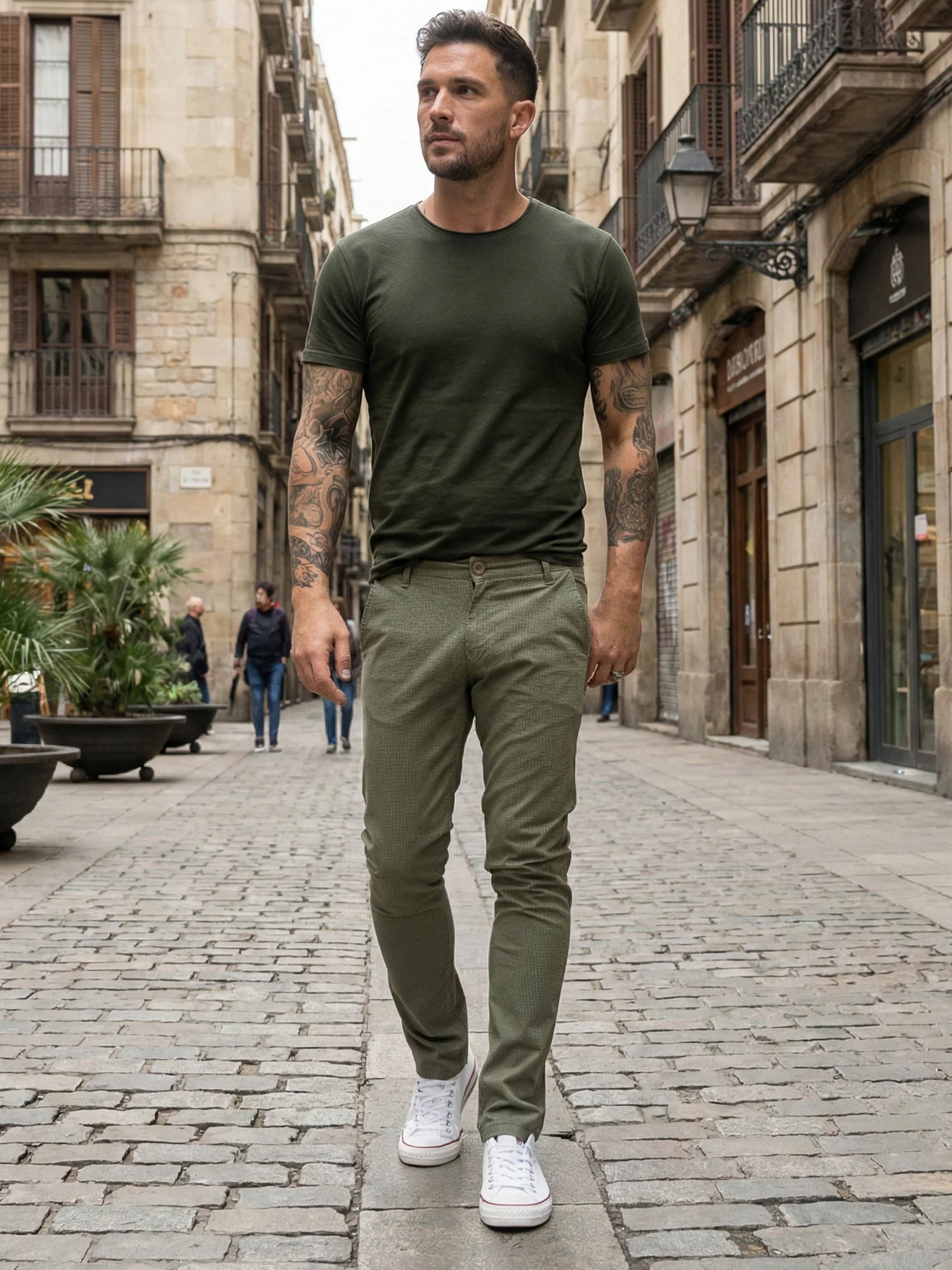 Rock Creek Herren Chino Hose Slim Fit RC-2154 - Image 30