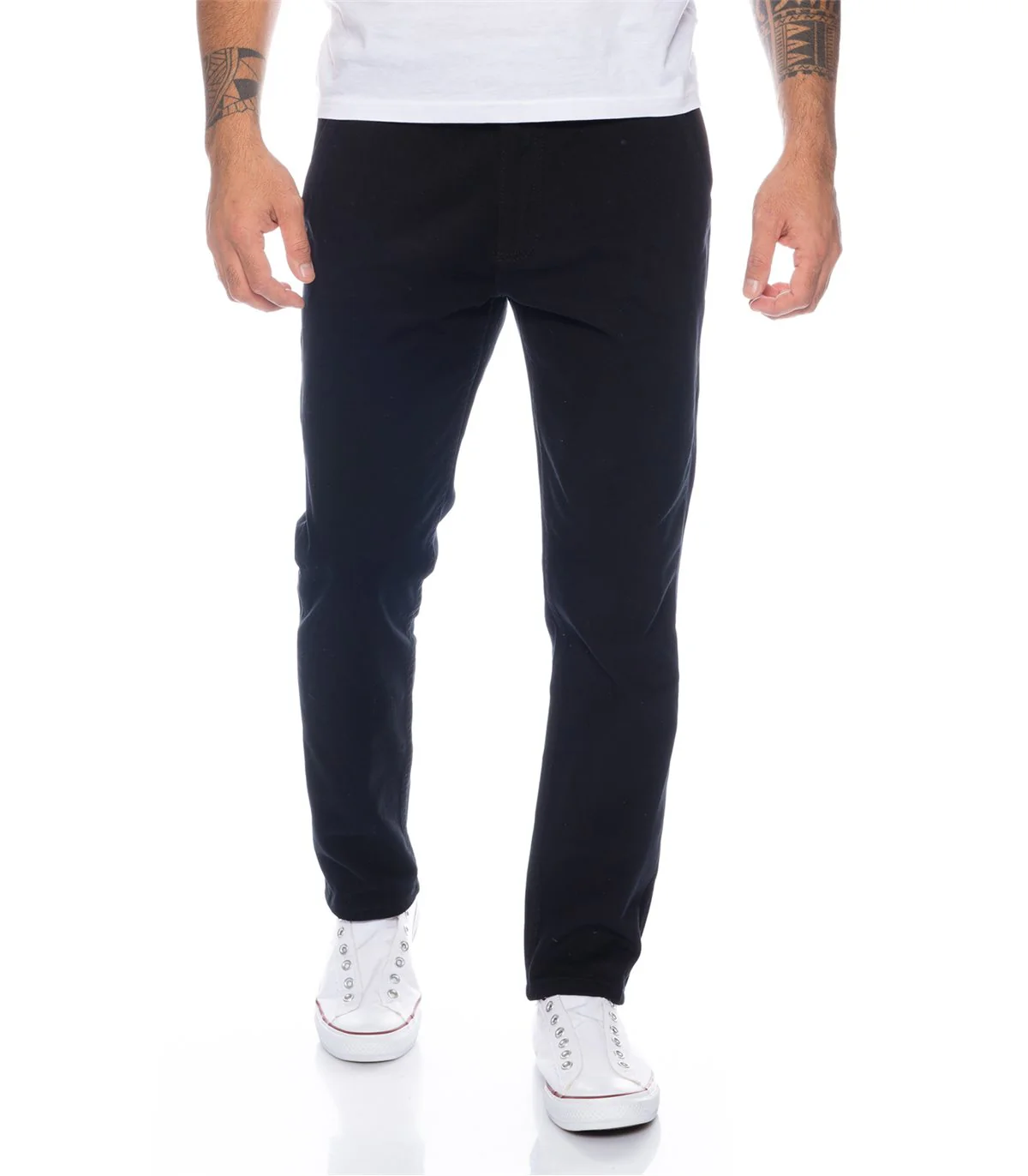 Rock Creek Herren Chino Hose Slim Fit RC-390B - Image 4