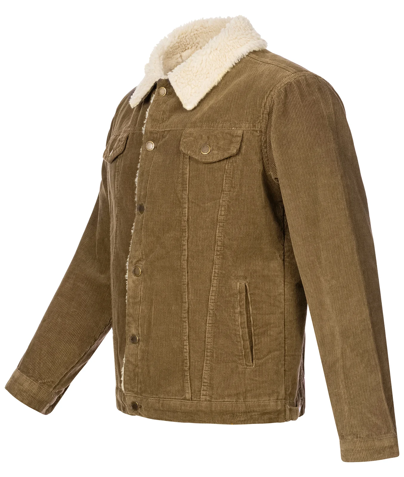 Rock Creek Herren Cordjacke mit Teddyfellkragen H-211 - Image 12
