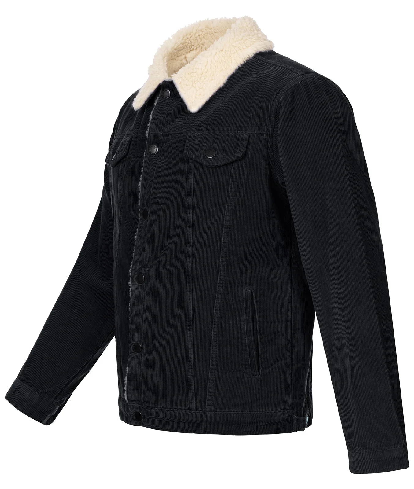 Rock Creek Herren Cordjacke mit Teddyfellkragen H-211 - Image 2