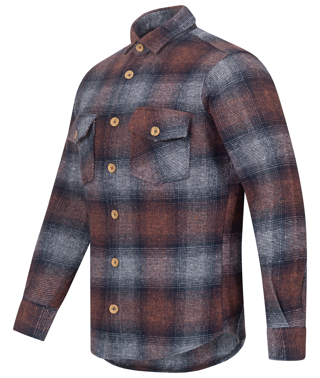 Rock Creek Herren Flanellhemd H-329 - Image 5