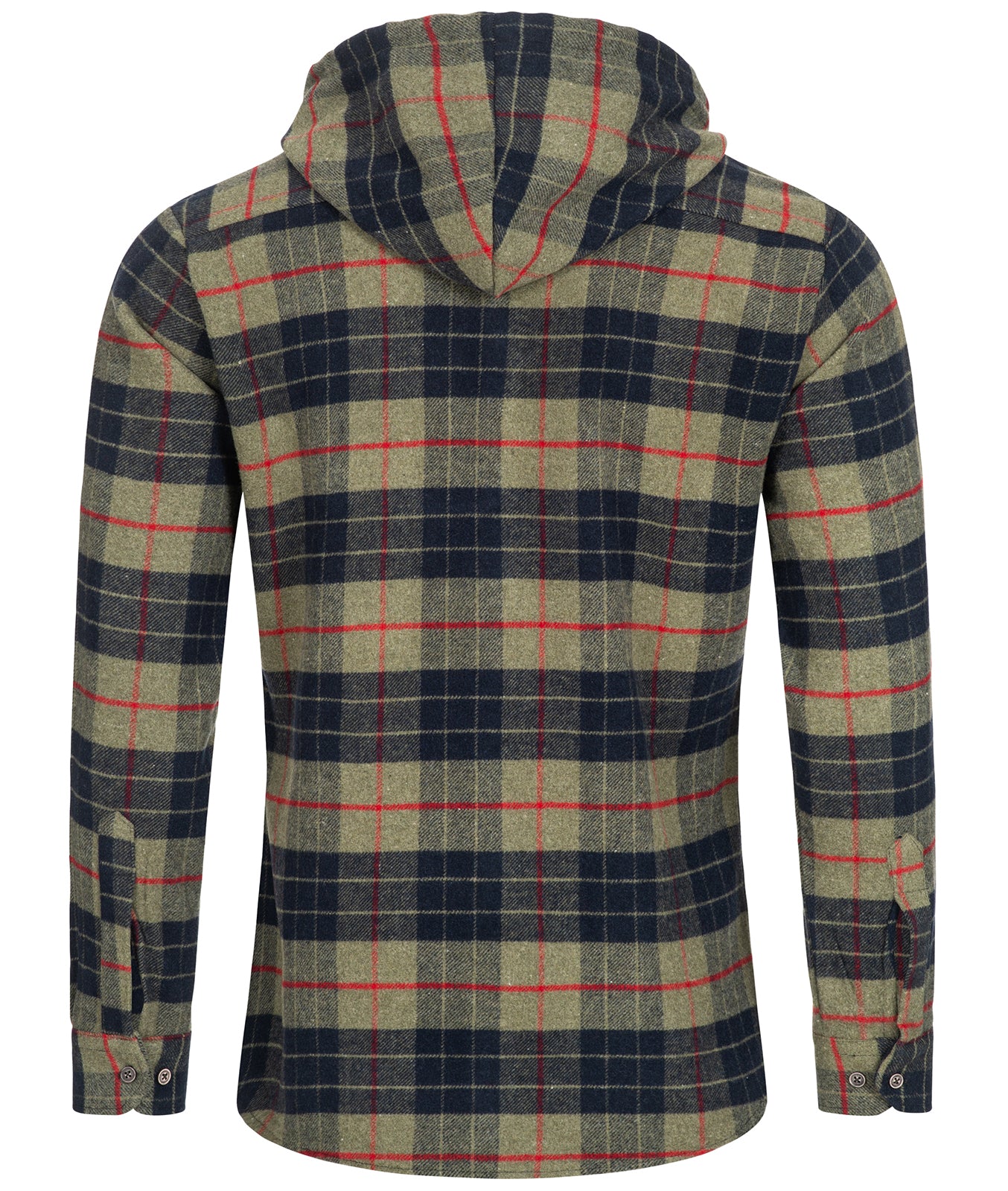 Rock Creek Herren Flanellhemd mit Kapuze H-255 - Image 12