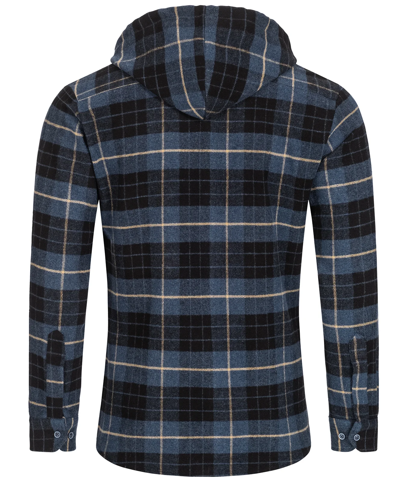 Rock Creek Herren Flanellhemd mit Kapuze H-255 - Image 3