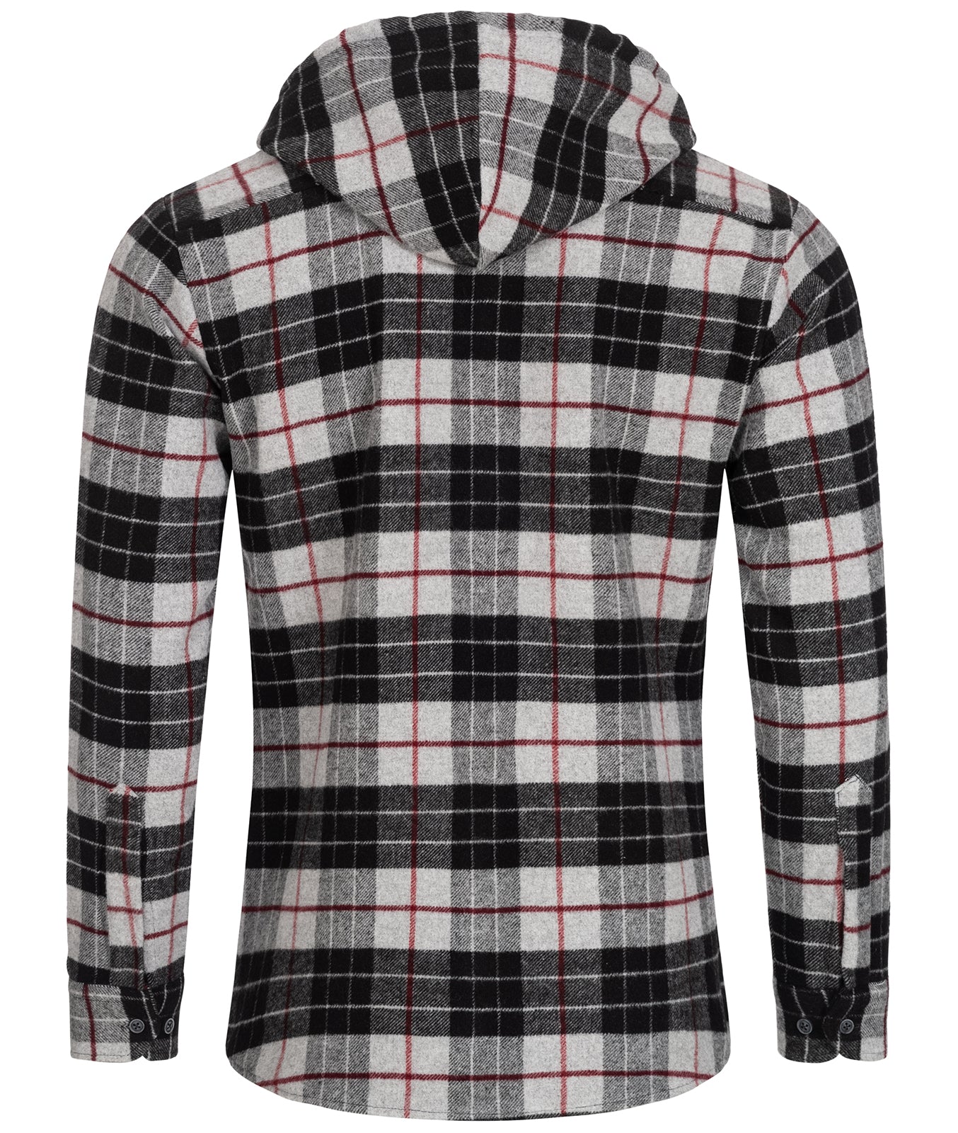 Rock Creek Herren Flanellhemd mit Kapuze H-255 - Image 6