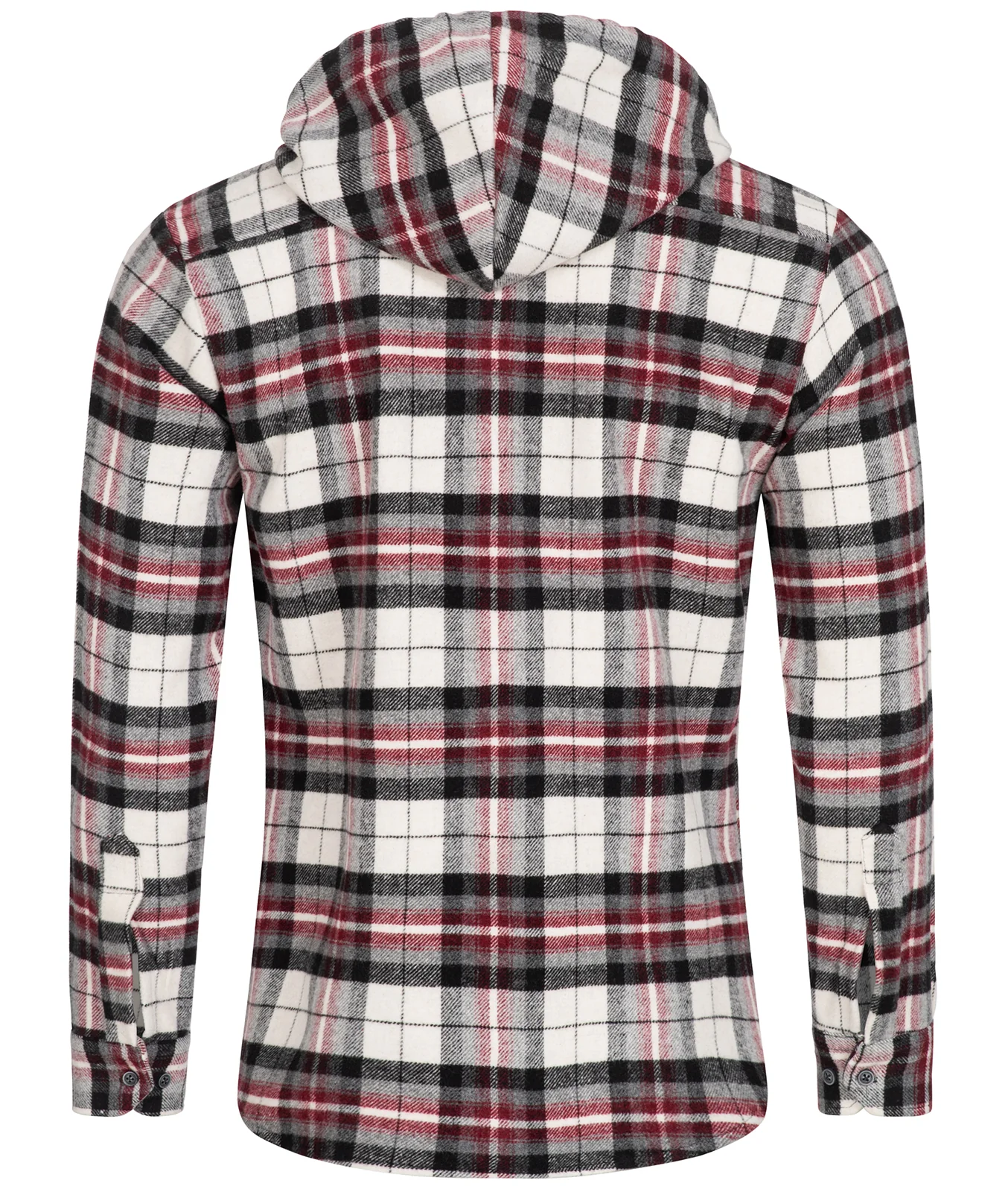Rock Creek Herren Flanellhemd mit Kapuze H-257 - Image 12