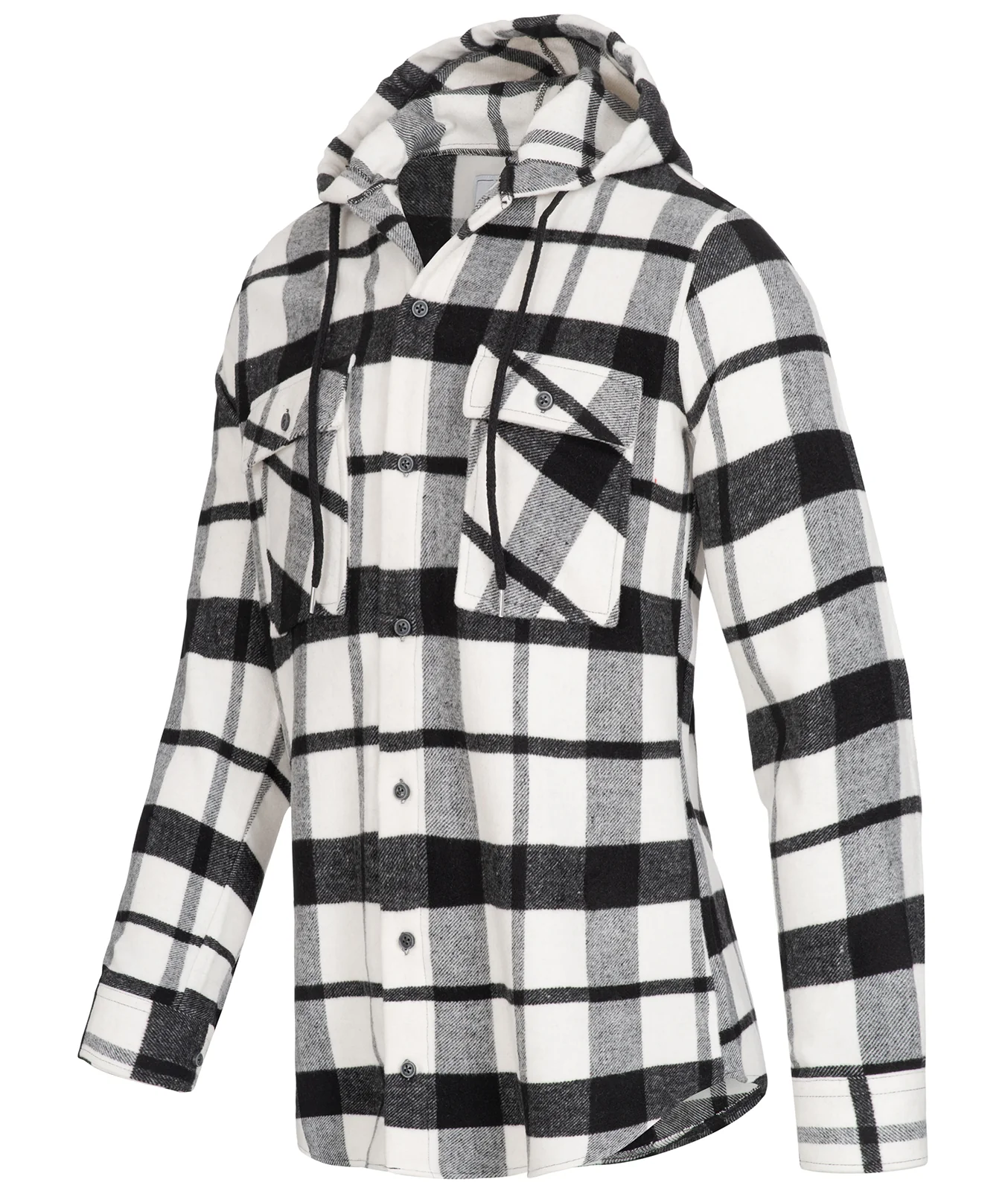 Rock Creek Herren Flanellhemd mit Kapuze H-258 - Image 14