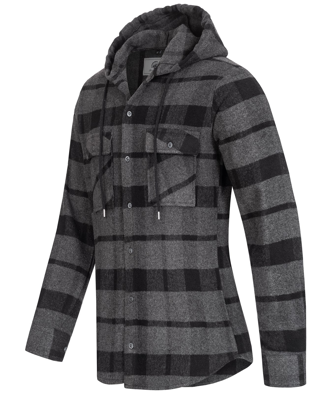 Rock Creek Herren Flanellhemd mit Kapuze H-258 - Image 2