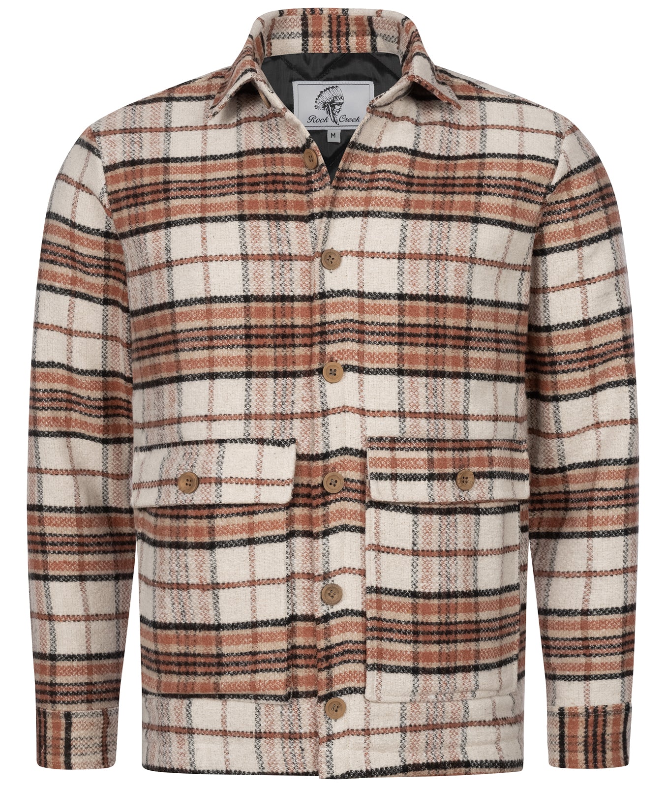 Rock Creek Herren Flanelljacke H-338