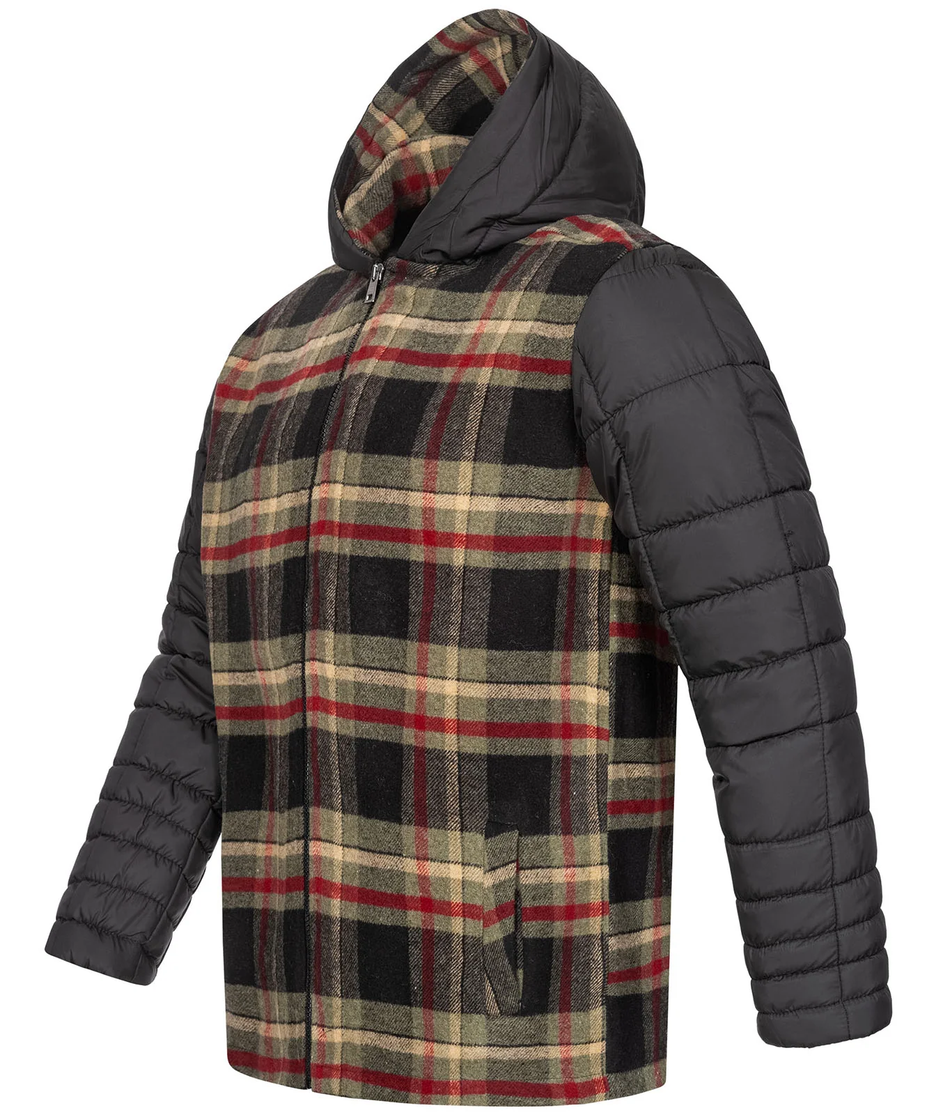 Rock Creek Herren Flanelljacke Steppärmel H-265 - Image 10