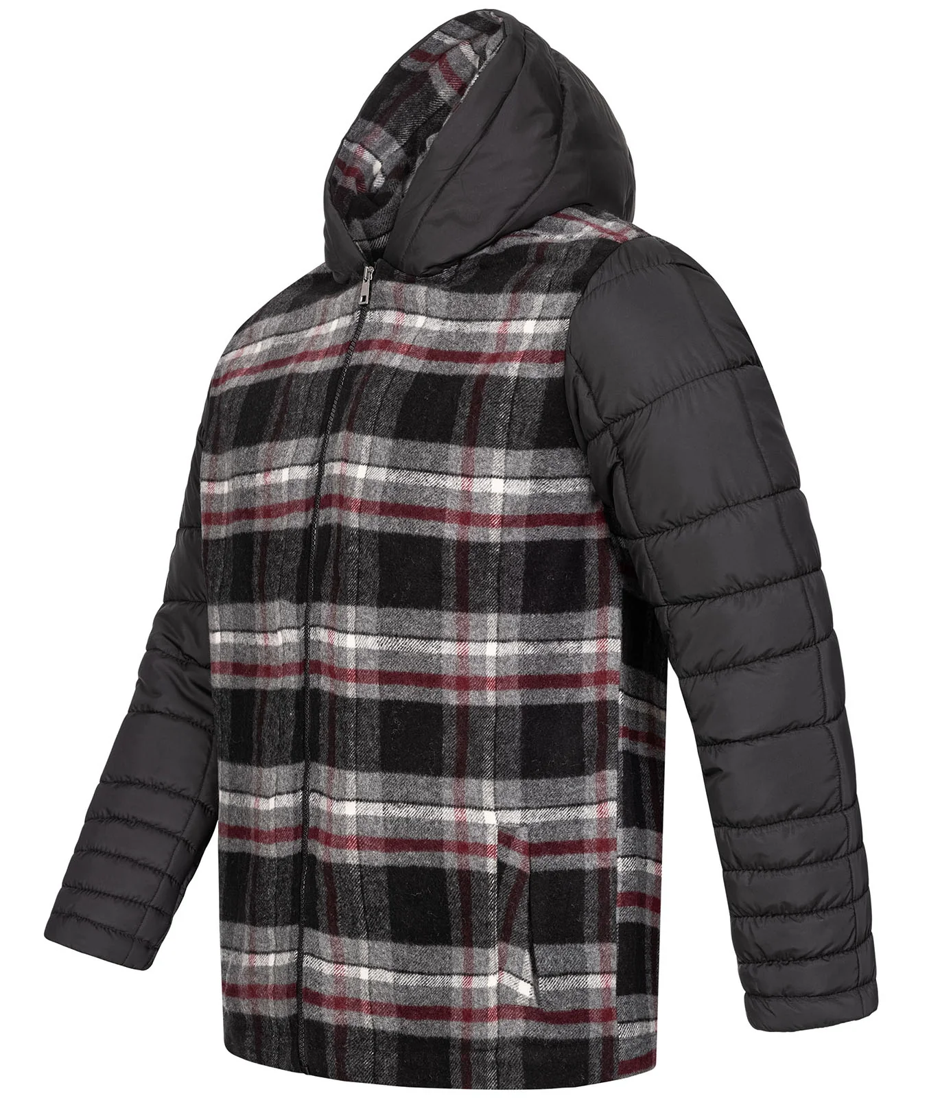 Rock Creek Herren Flanelljacke Steppärmel H-265 - Image 13