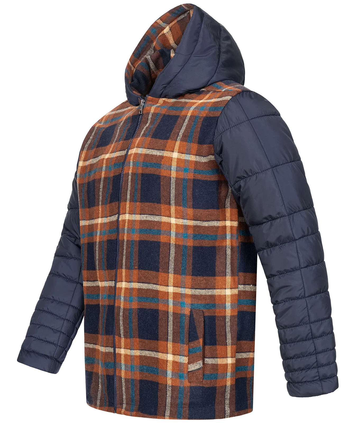 Rock Creek Herren Flanelljacke Steppärmel H-265 - Image 2