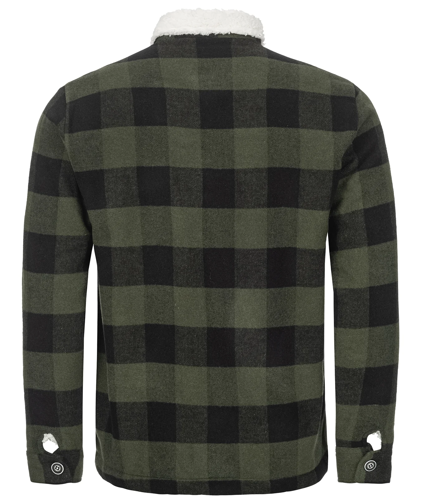 Rock Creek Herren Flanelljacke Teddyfellkragen H-264 - Image 3