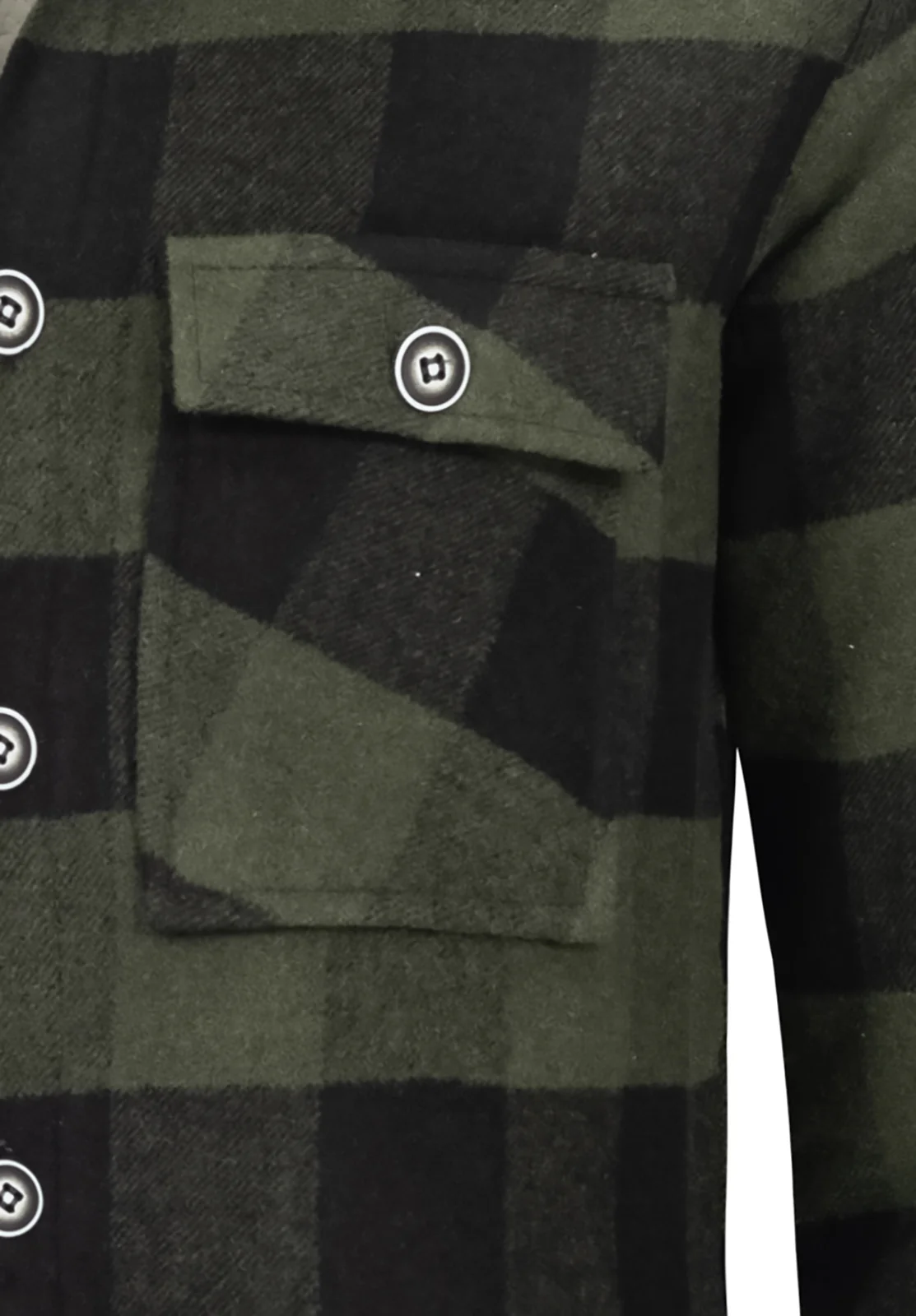 Rock Creek Herren Flanelljacke Teddyfellkragen H-264 - Image 6