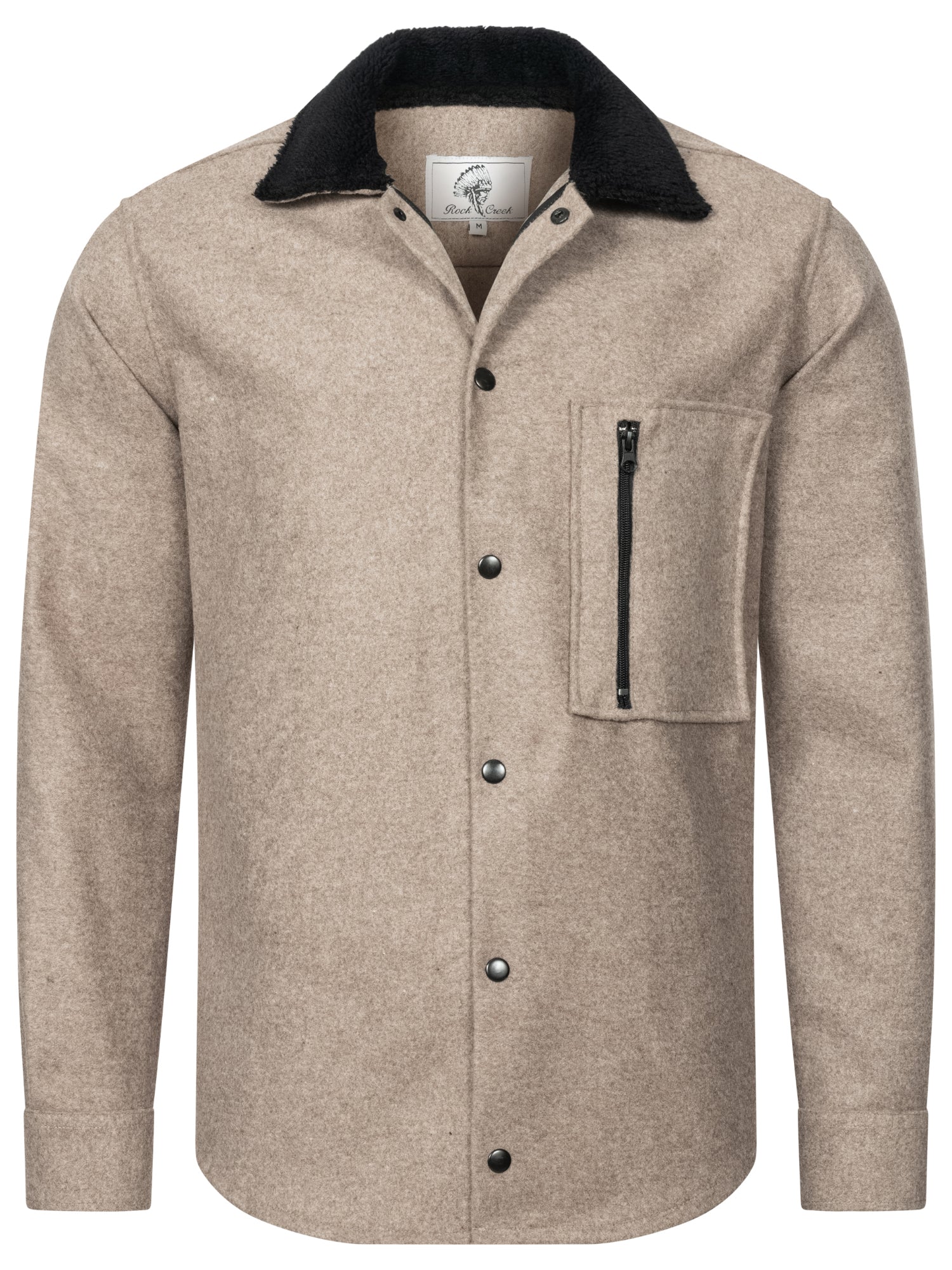 Rock Creek Herren Hemd mit Teddyfellkragen H-368 - Image 10