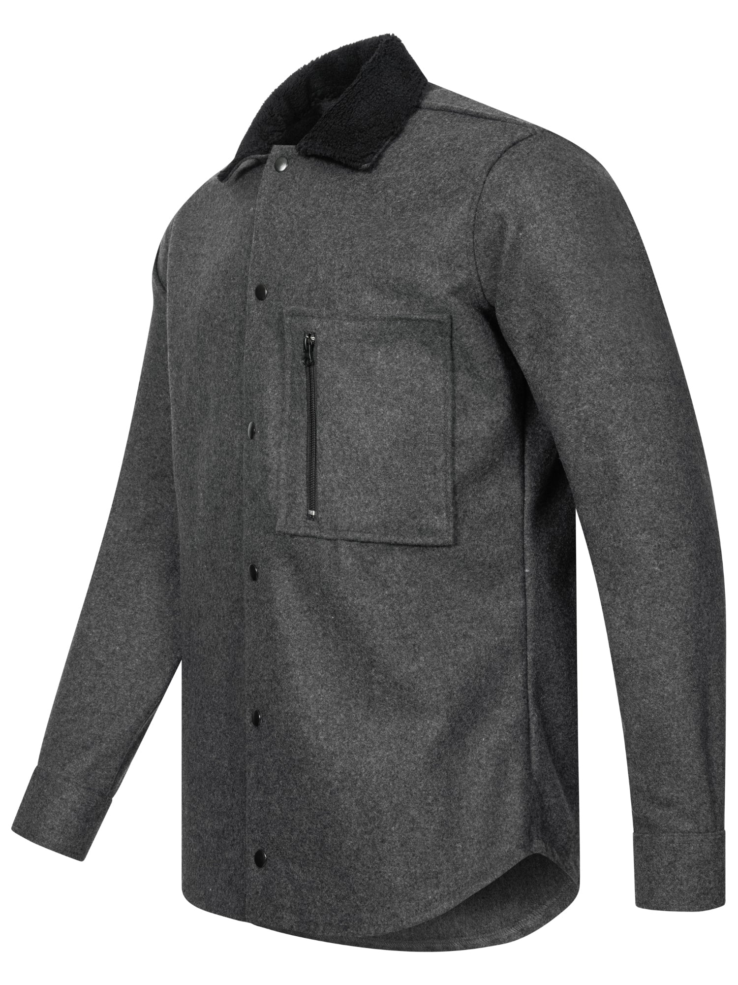 Rock Creek Herren Hemd mit Teddyfellkragen H-368 - Image 14