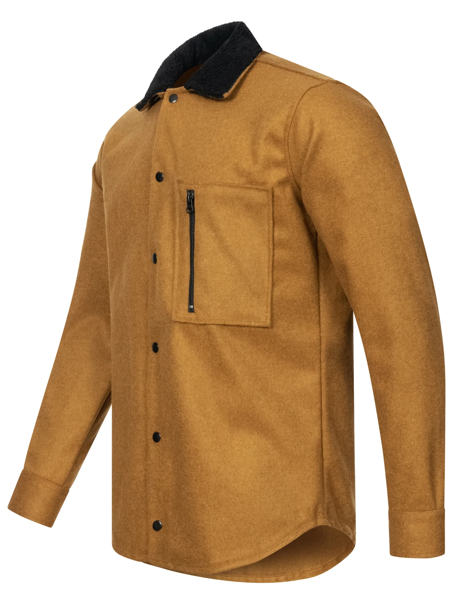 Rock Creek Herren Hemd mit Teddyfellkragen H-368 - Image 8
