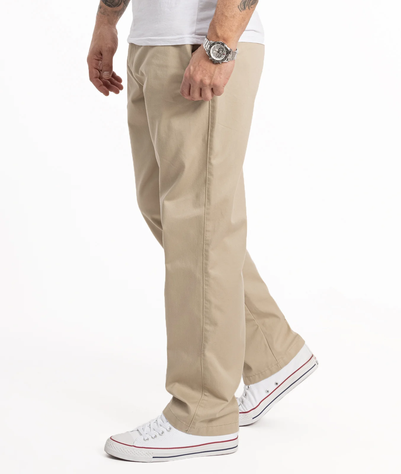 Rock Creek Herren Hose Comfort Fit Beige H-298 - Image 2