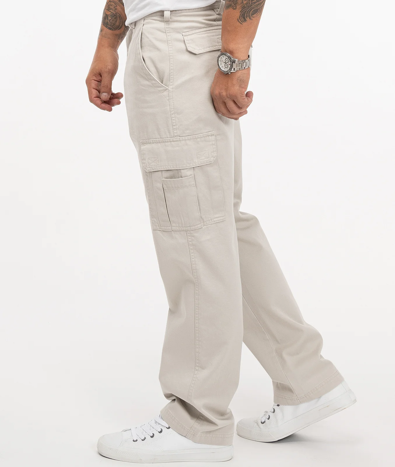 Rock Creek Herren Hose Comfort Fit Hellgrau H-366 - Image 2