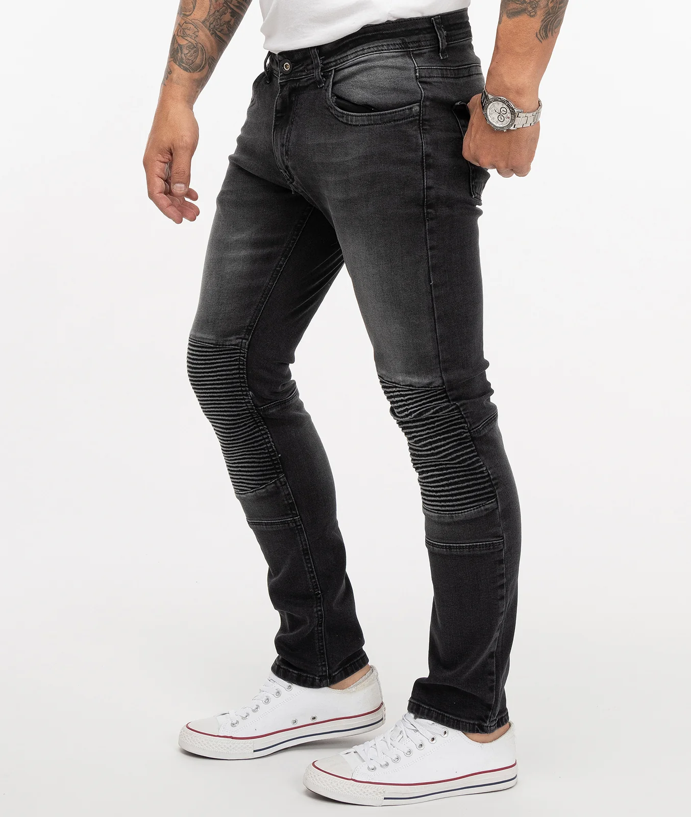Rock Creek Herren Jeans Biker-Style RC-2185 - Image 2