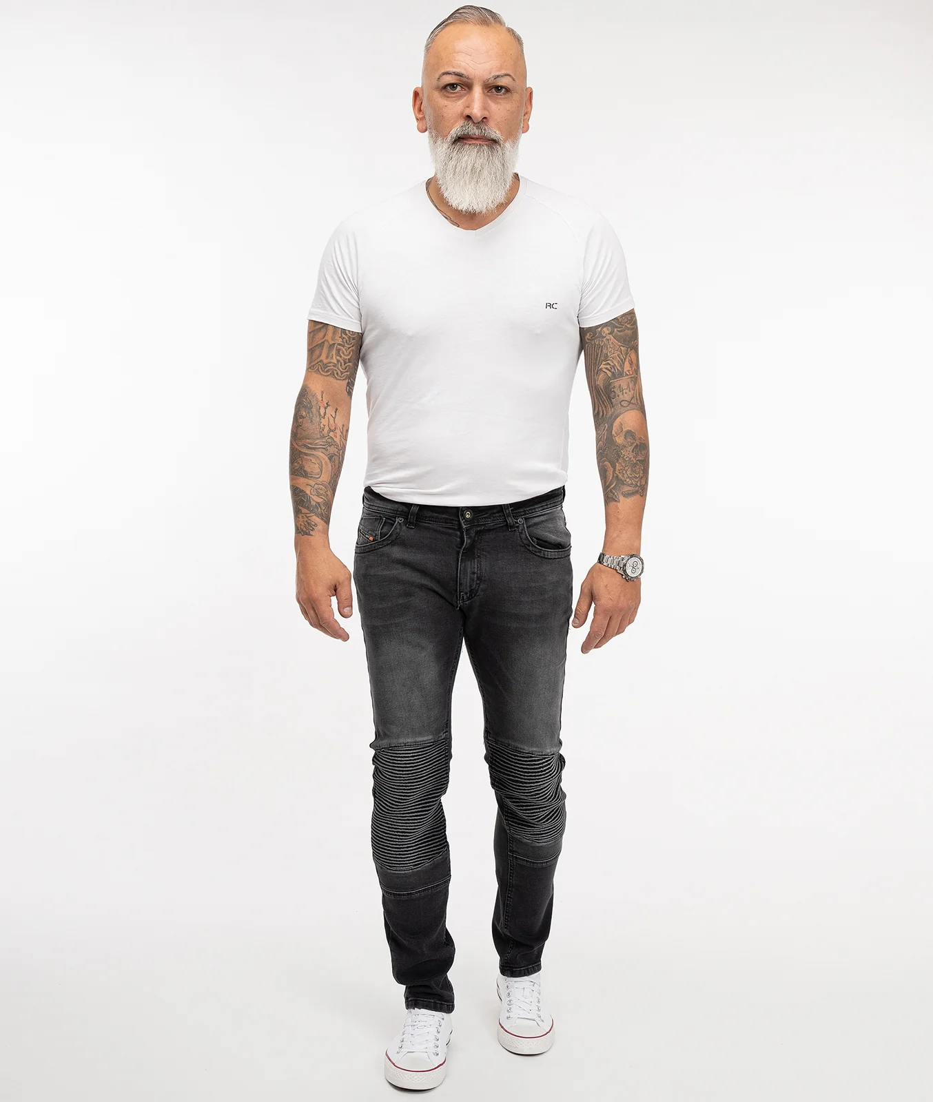 Rock Creek Herren Jeans Biker-Style RC-2185 - Image 4