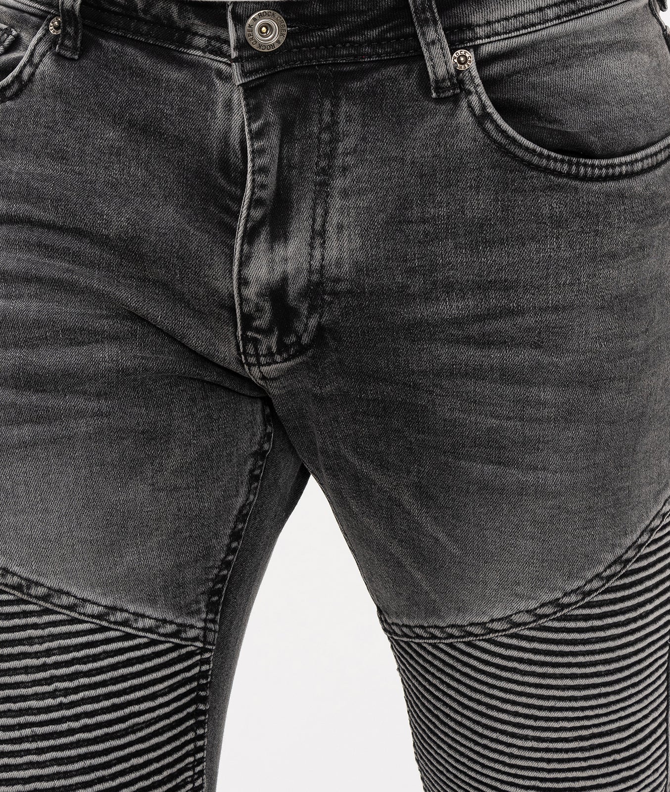 Rock Creek Herren Jeans Biker-Style RC-2186 - Image 6