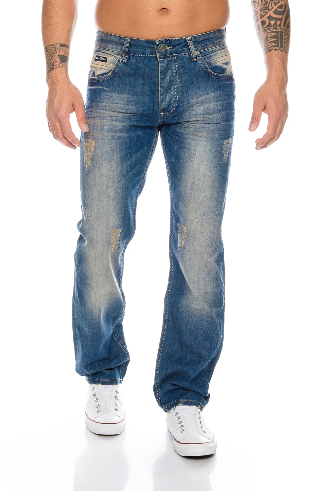 Rock Creek Herren Jeans Blau Comfort Fit RC-2007